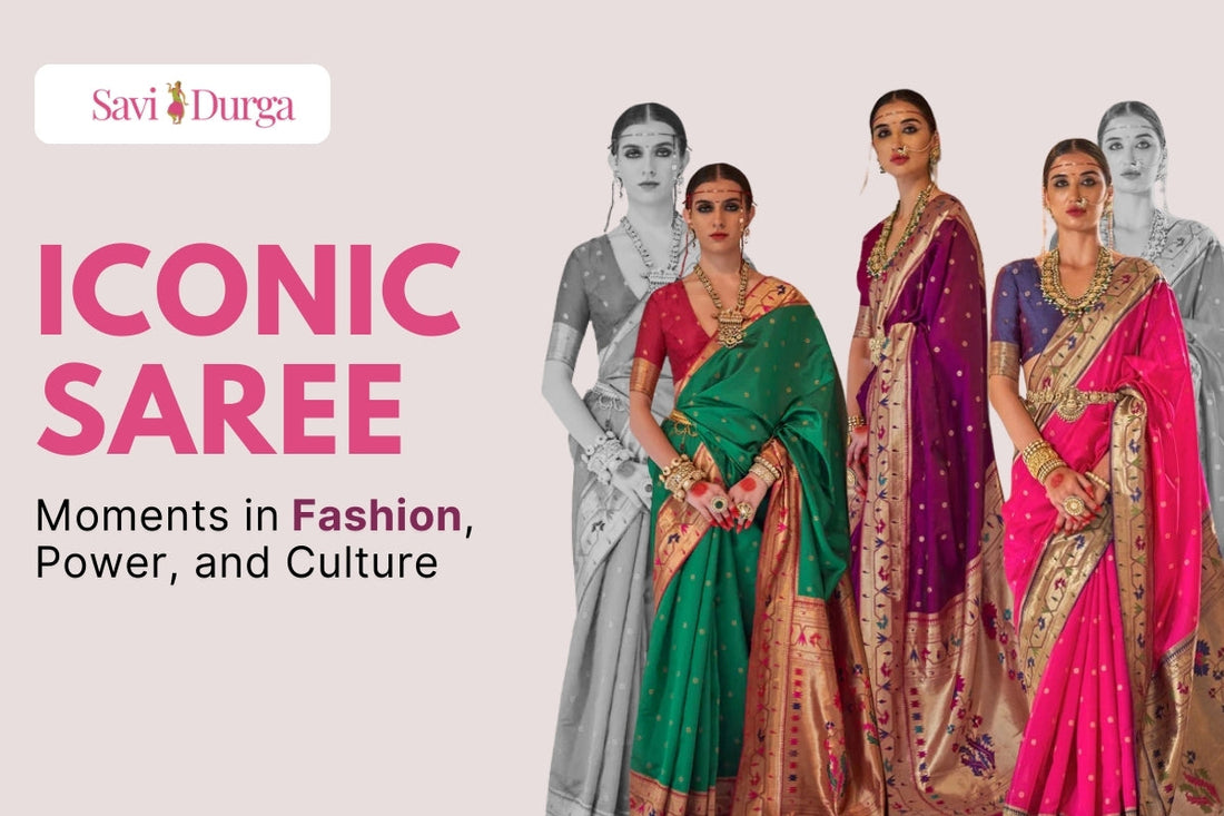 Iconic Saree Moments in Fashion