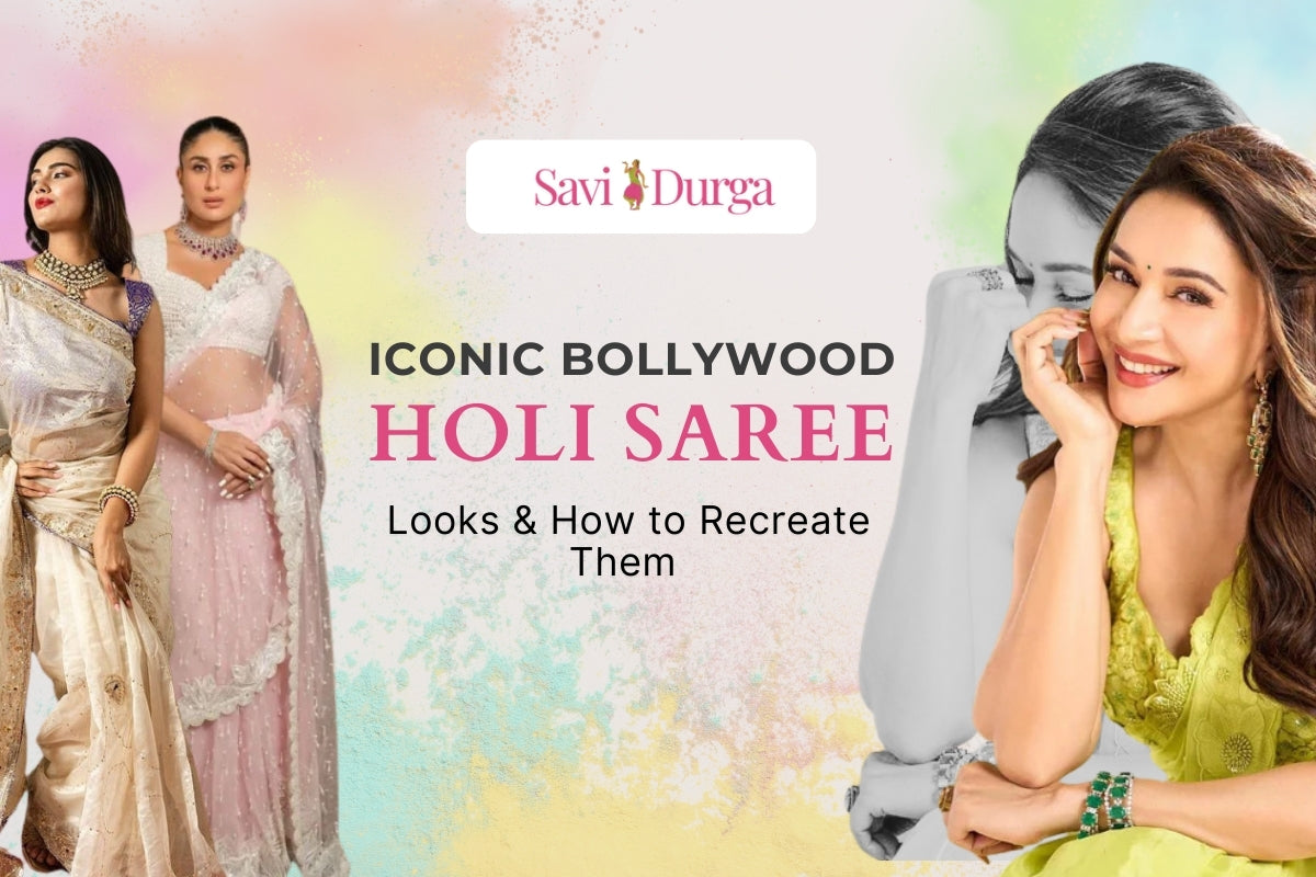 Bollywood Holi Saree