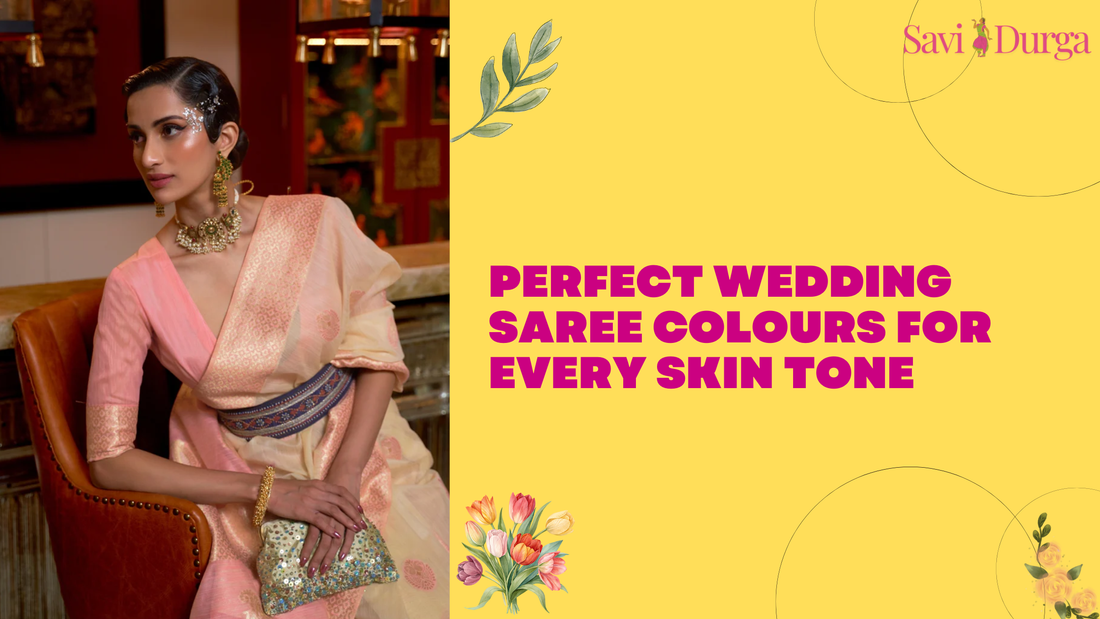 Perfect Wedding Saree Colours for Every Skin Tone