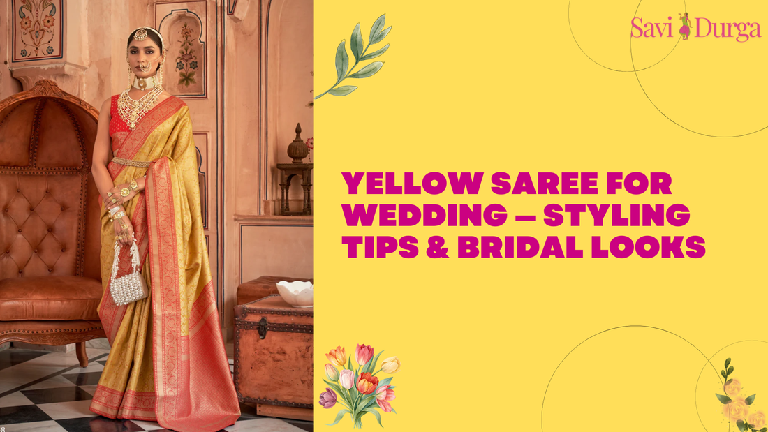 Yellow Saree for Wedding — Styling Tips & Bridal Looks