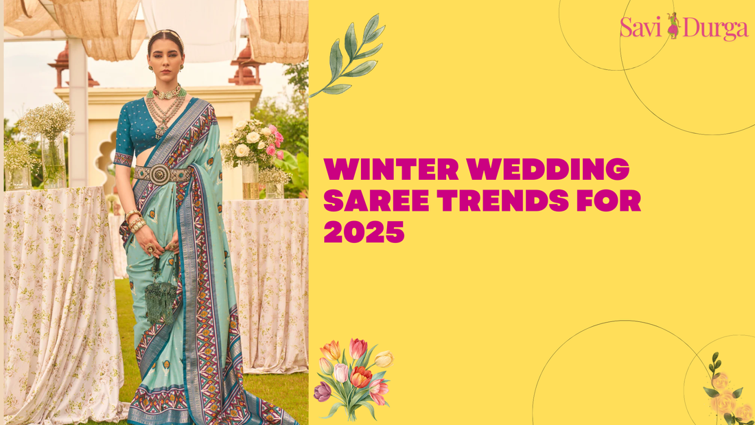 Winter Wedding Saree Trends for 2025