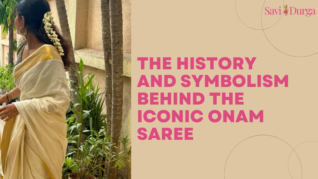 The History and Symbolism Behind the Iconic Onam Saree