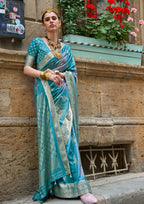 TEAL V.P.SILK WITH AQUA FINISH