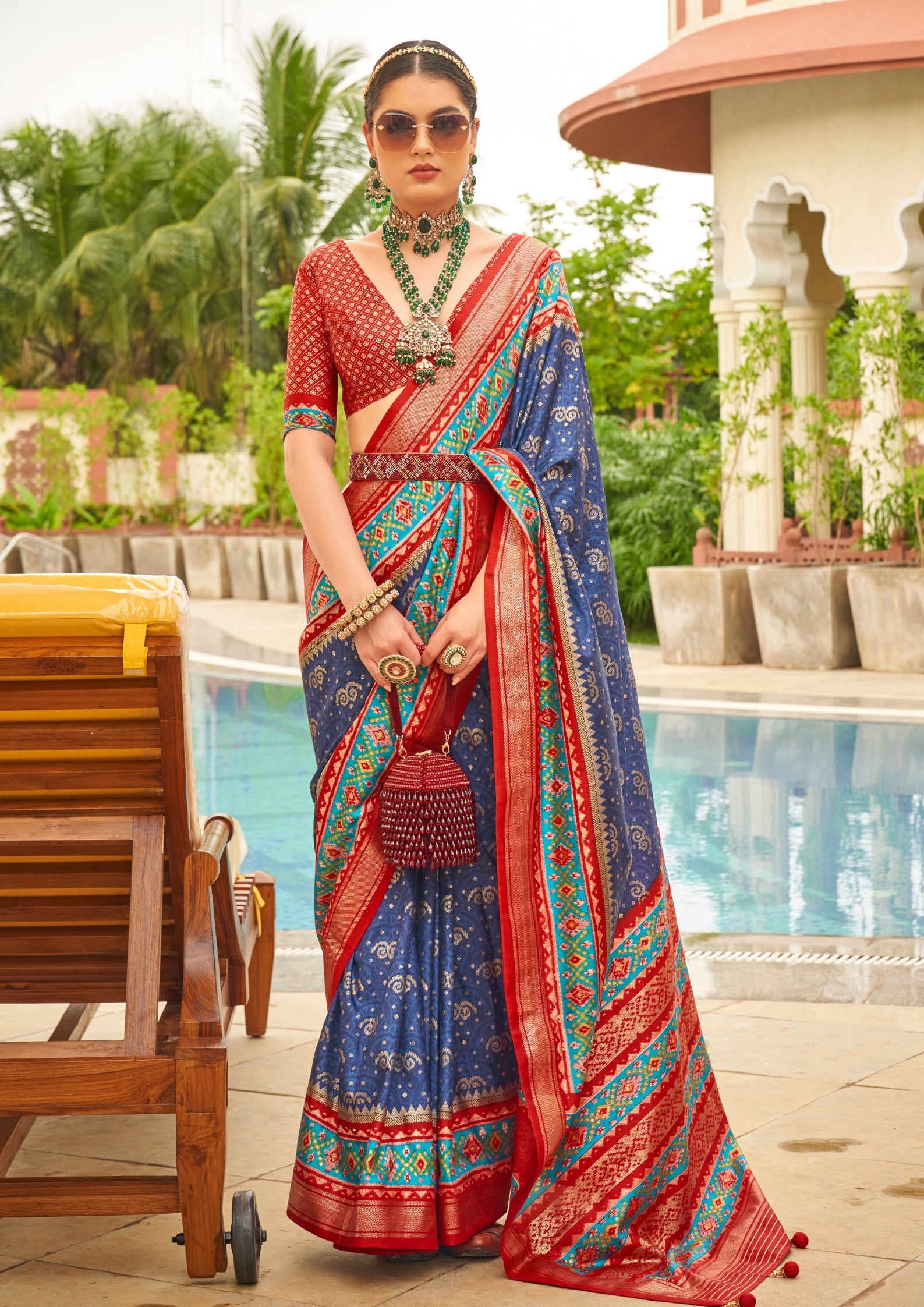 Indigo Silk with Aqua Finish