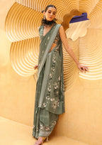 Sage Silk Saree