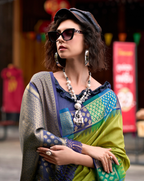 Green  Banarasi Silk saree