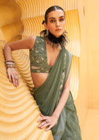Sage Silk Saree