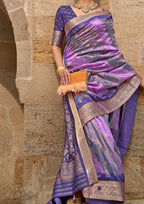 PURPLE V.P.SILK WITH AQUA FINISH