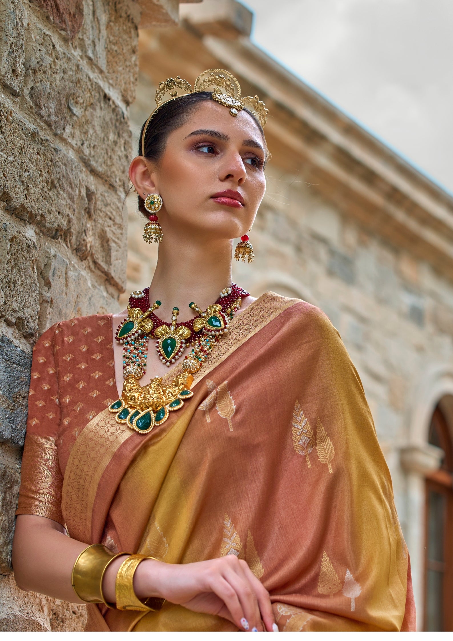 BRONZE V.P.SILK WITH AQUA FINISH