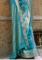 TEAL V.P.SILK WITH AQUA FINISH