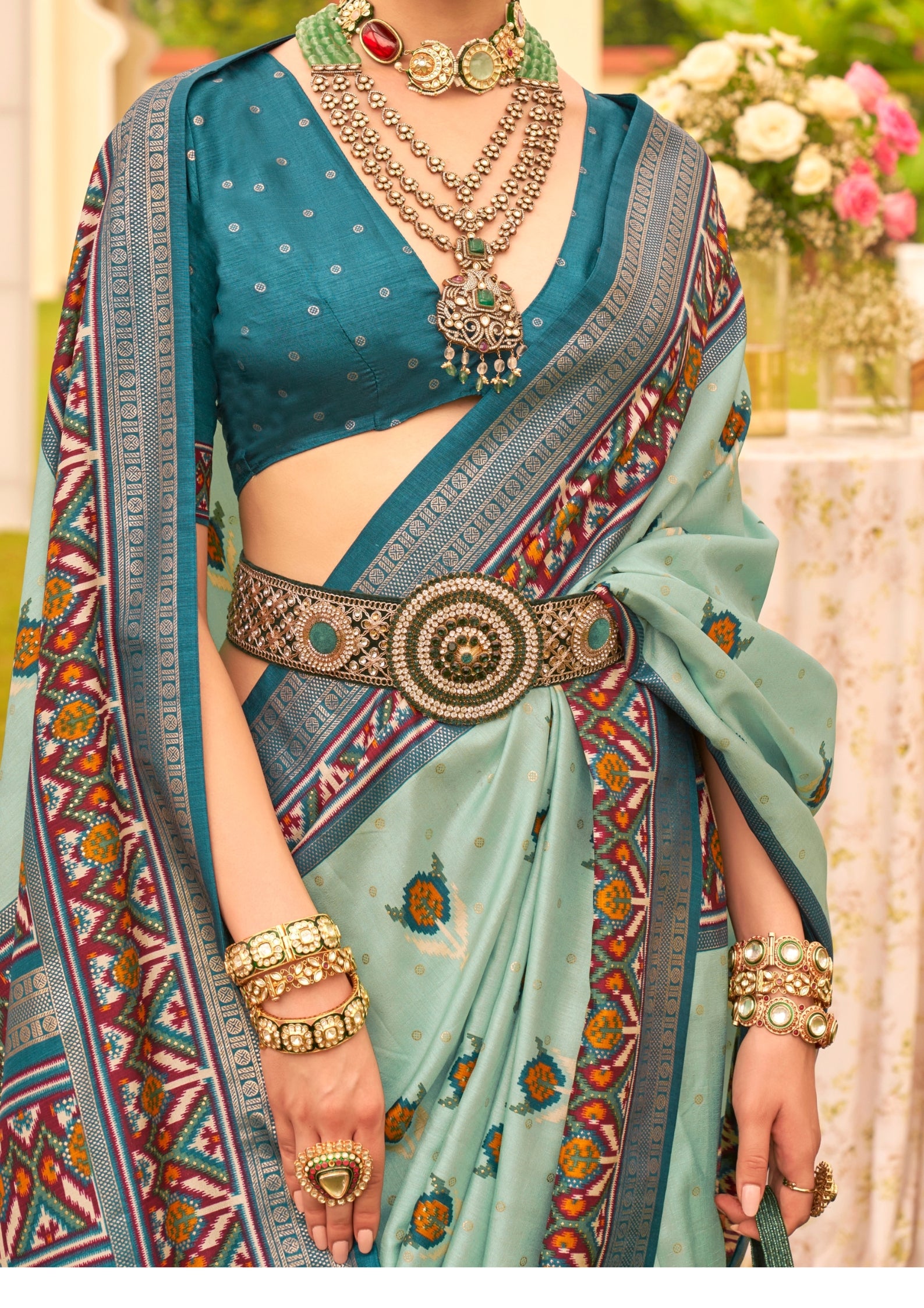 AquaMarine Silk with Aqua Finish