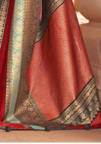 Pink Silk  Saree With Patola Blouse