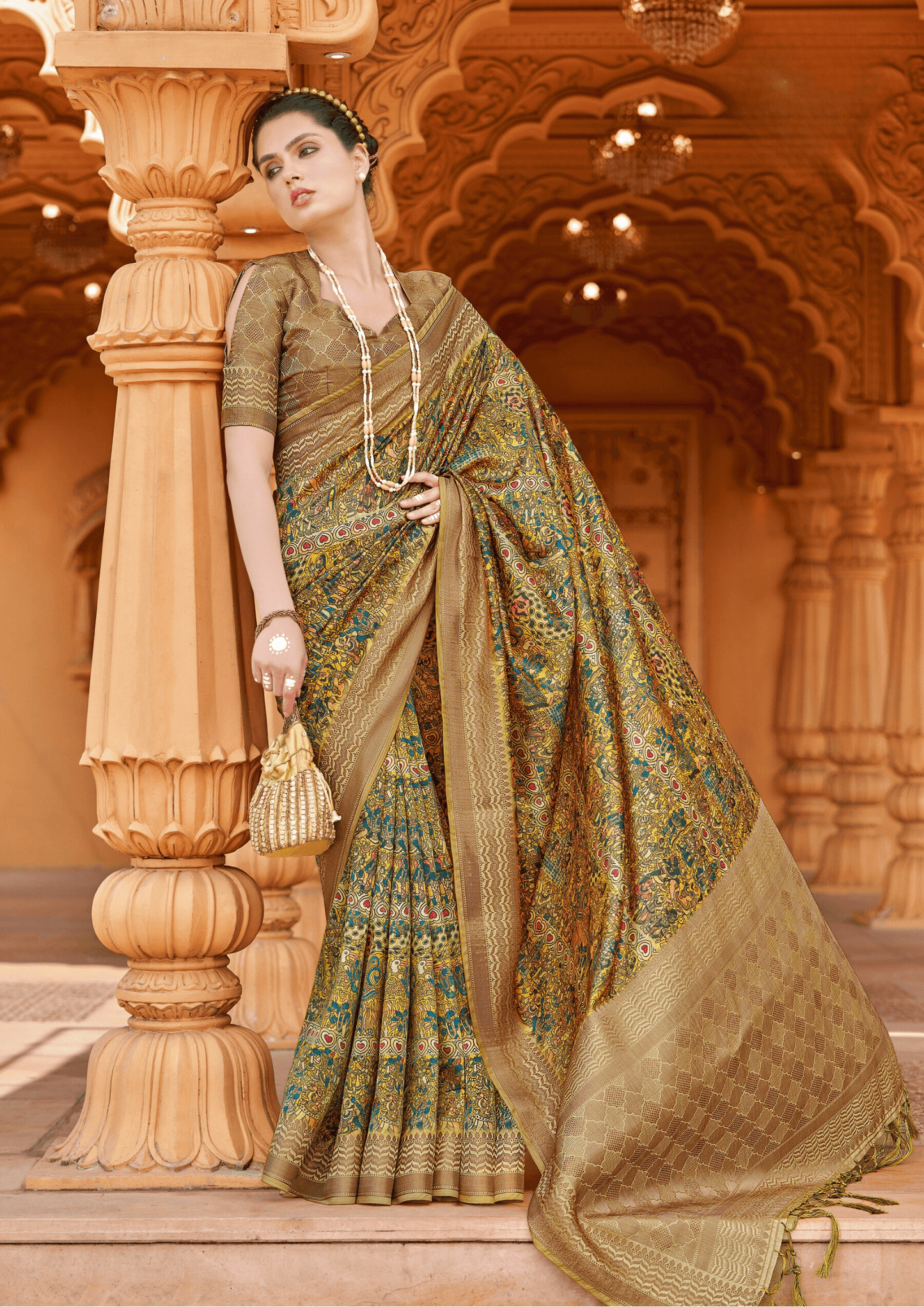 Saree Exquisite Printed Designer Saree - SaviDurga