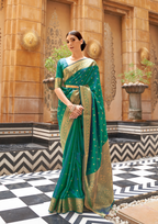 Green Pure Kanjivaram Silk Saree