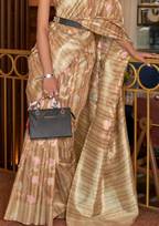 Golden Multi - Linen Handloom Weaving